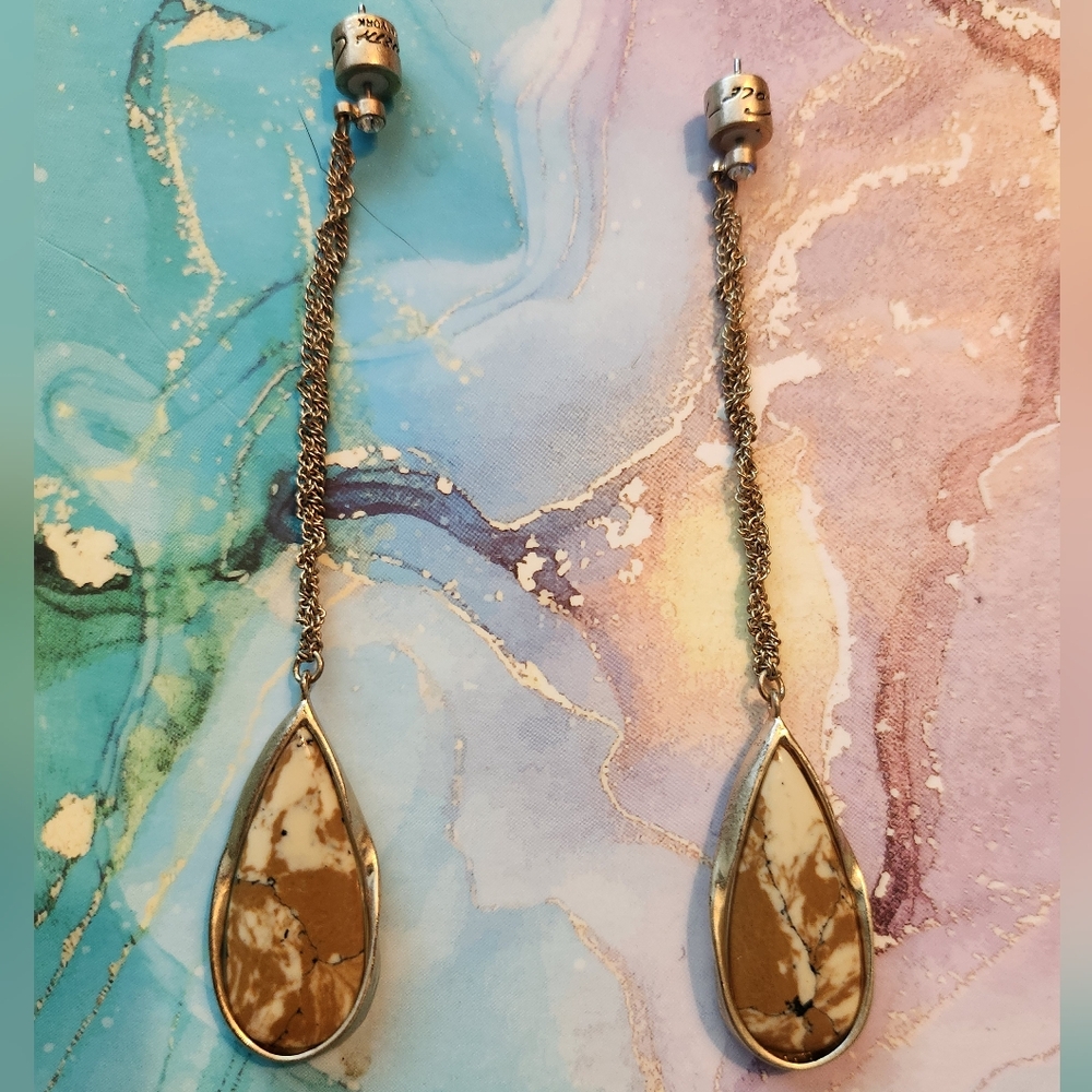 Stone Dangle Earrings By Kenneth Cole For Macy's.